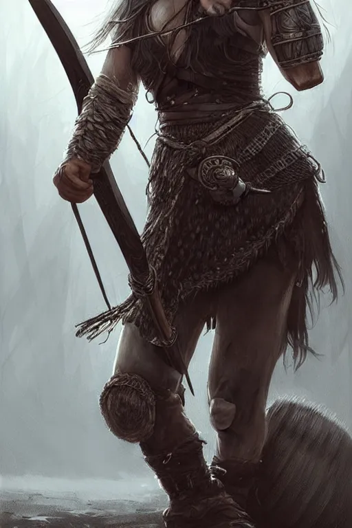 Image similar to gorgeous!! hyper - realistic woman resembling alicia vikander as a battle - worn viking warrior wielding a giant axe | intricate, highly detailed, digital painting, character design, character concept art | drawn by wlop, drawn by jeehyung lee, drawn by artgerm, drawn by peter kemp