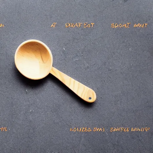 Prompt: instructions to build a spoon