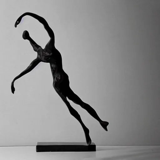 Image similar to this sculptor captures motion incredibly beautifully