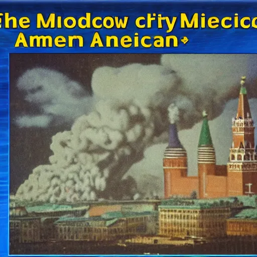 Image similar to the city of moscow being nuked the americans