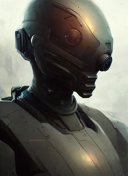 Prompt: portrait a futuristic post apocalypse suit highly detailed, digital painting, concept art, smooth, sharp focus, illustration, art by greg rutkowski