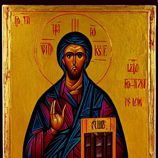 Image similar to Byzantine icon by William Turner