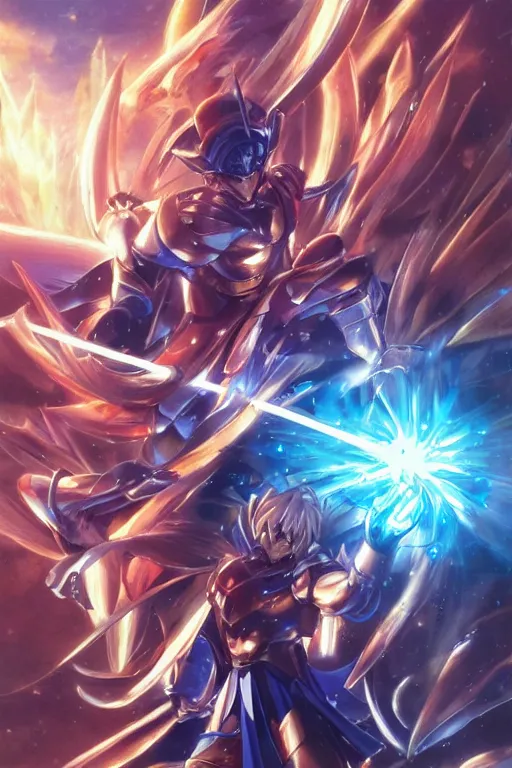 Image similar to 2 0 2 2 knights of the zodiac saint seiya battle for sanctuary hero suit armor comics mask minimalist verytoon nautiljon animes toei animation namco bandai, art by artgerm and greg rutkowski and magali villeneuve