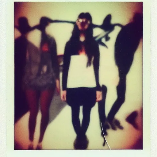 Image similar to glitch fashion, polaroid photo, perfect photo, photo pinterest