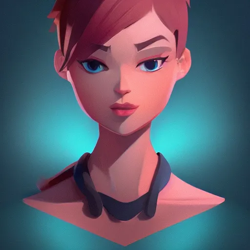 Image similar to face icon stylized minimalist nintendo, loftis, cory behance hd by jesper ejsing, by rhads, makoto shinkai and lois van baarle, ilya kuvshinov, rossdraws global illumination