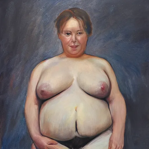 Image similar to portrait of her belly