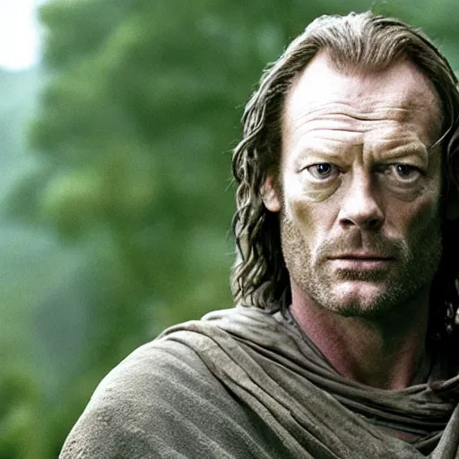 Prompt: iain glen as aragorn