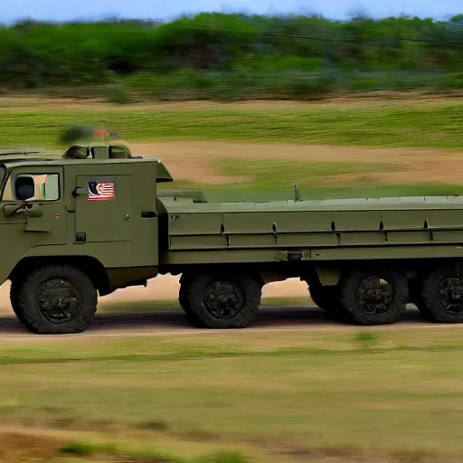 Image similar to high quality photo of HIMARS, 8k, detailed