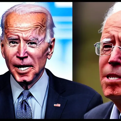 Image similar to joe biden mixed with bernie sanders