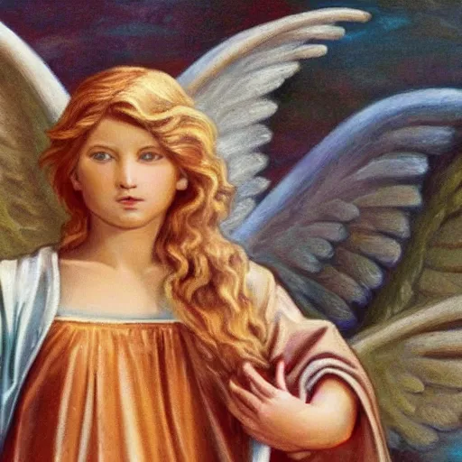 Prompt: biblically correct angels