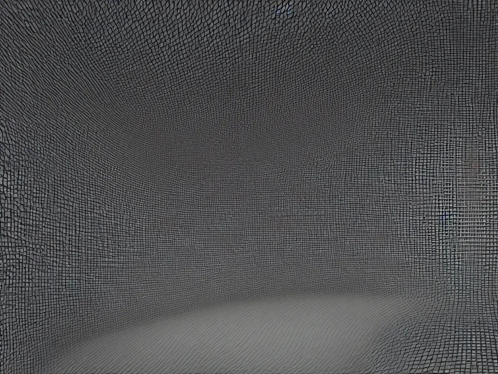 Image similar to big curved screens projecting a reference sheet, perfect lighting pixel sorting