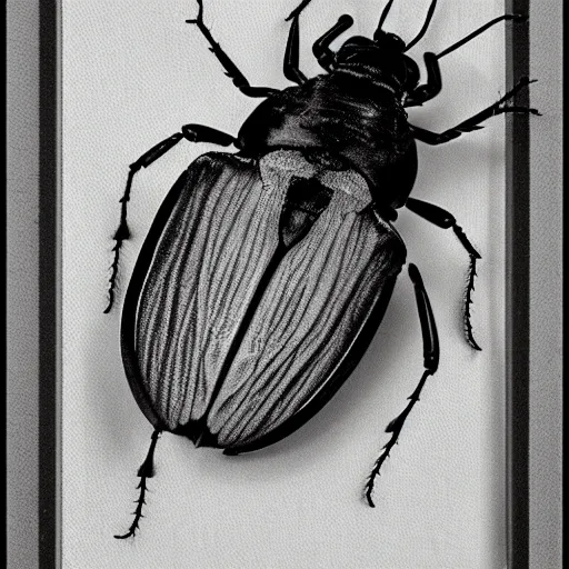 Image similar to bug, black and white, botanical illustration