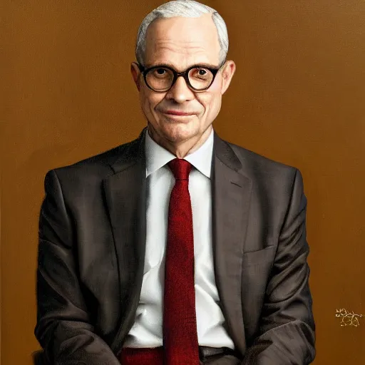 Image similar to truman guyhand corporate portrait, professional profile photo, hyperreal photo portrait by jonathan yeo, by craig wiley, by david dawson, professional studio lighting, detailed realistic facial features