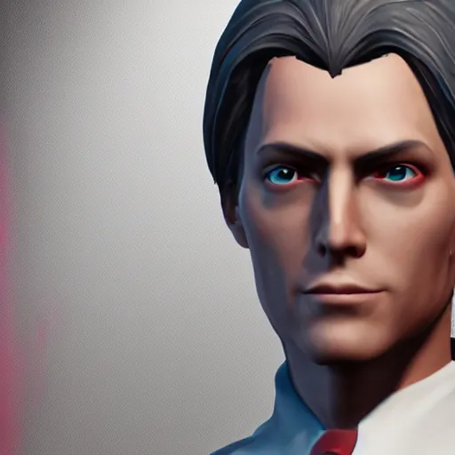 Prompt: a highly detailed portrait of miles edgeworth as a character from arcane, unreal engine, 3 d render