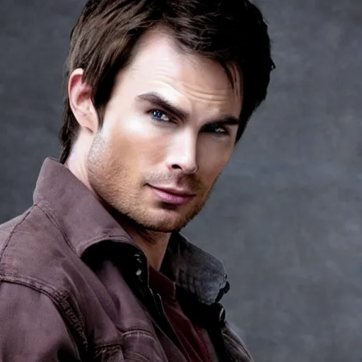 Image similar to Ian Somerhalder as Dean Winchester in Supernatural