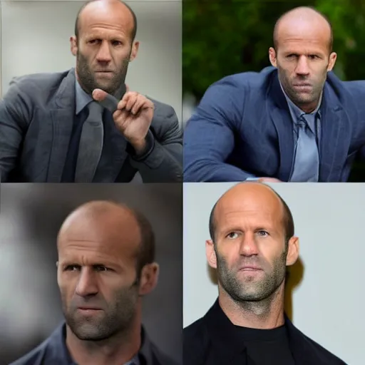 Prompt: Jason Statham as a tenured college professor of physics