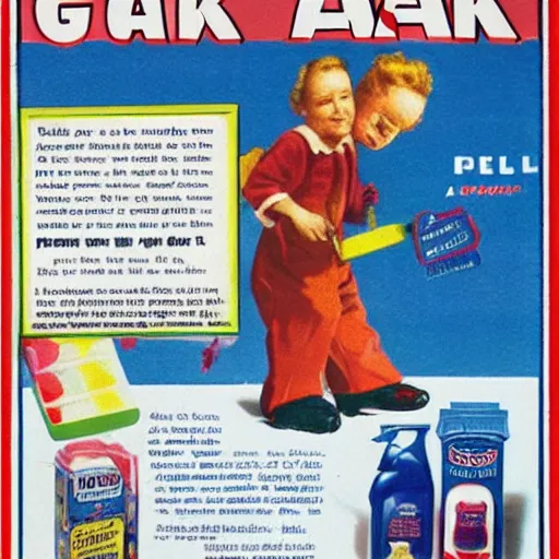 Image similar to advertisement for GAK