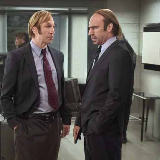 Prompt: Law and Order SVU and Better Call Saul crossover episode