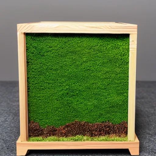 Image similar to square mossarium