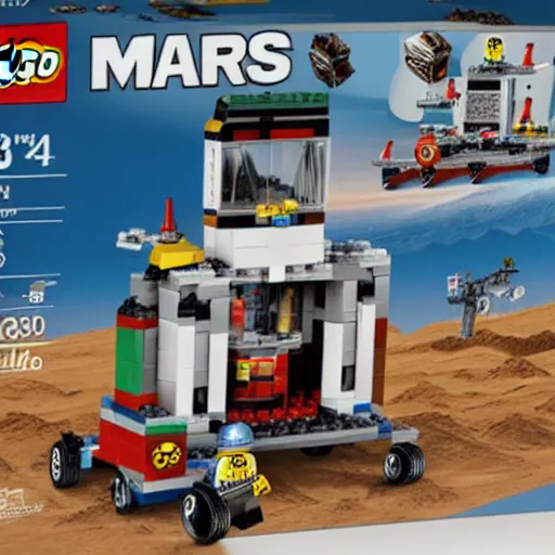 Image similar to lego mars mission set
