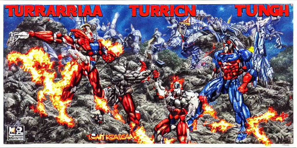 Image similar to ”turrican - final fight”