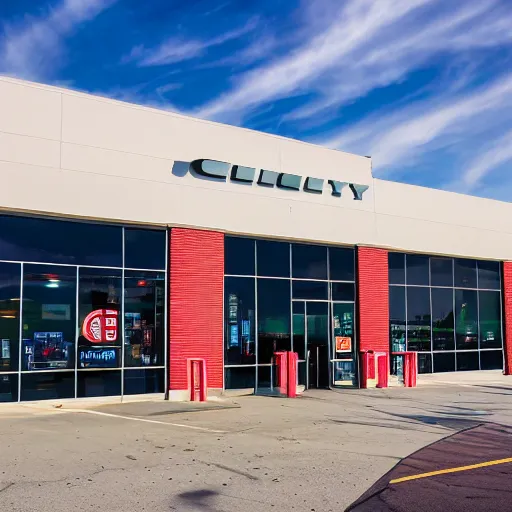 Image similar to photo of a Circuit City electronics store taken in year 2022, photorealistic,8k, XF IQ4, 150MP, 50mm, F1.4, ISO 200, 1/160s, natural light