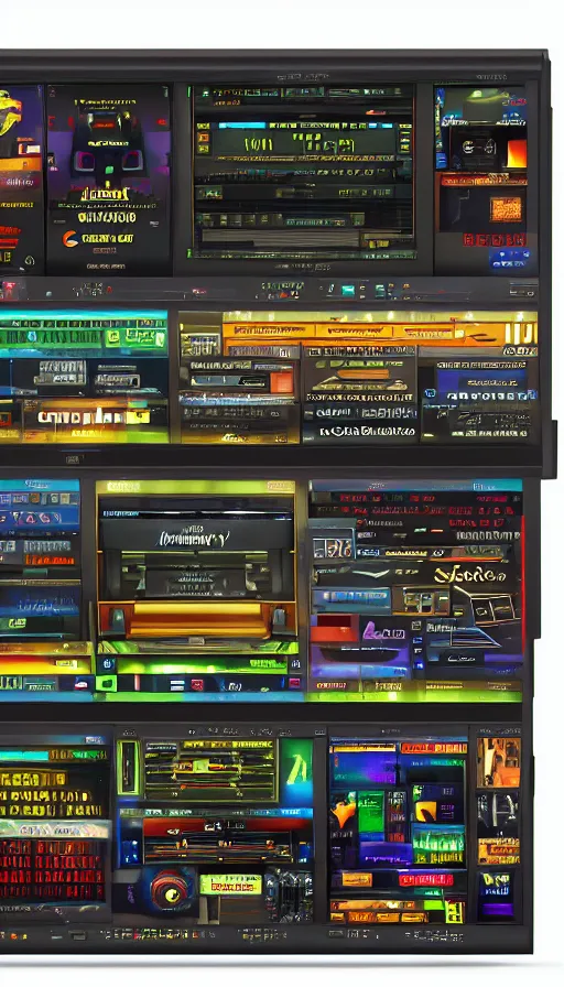 Prompt: winamp skins