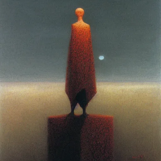 Prompt: mathian by Beksinski