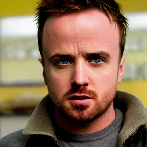 Prompt: Screenshot of Jesse Pinkman, from The Breaking Bad (2008 TV Show)