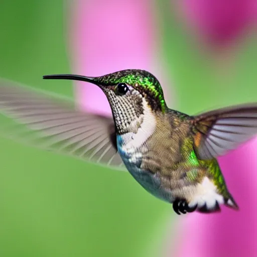 Image similar to beautiful hummingbird drinking from a marijuana plant, wildlife photography, highly detailed, high quality, 8 k, soft lighting,