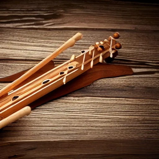 Image similar to plucked wood, musical instrument