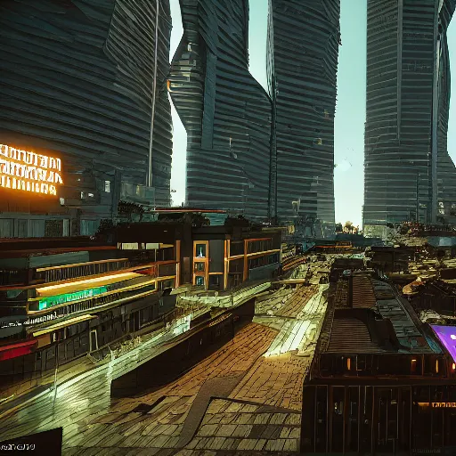 Image similar to centre of zagreb cyberpunk 2 0 7 2 futuristic detailed digital 4 k picture