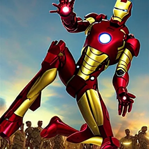 Iron man invading Iraq | Stable Diffusion | OpenArt