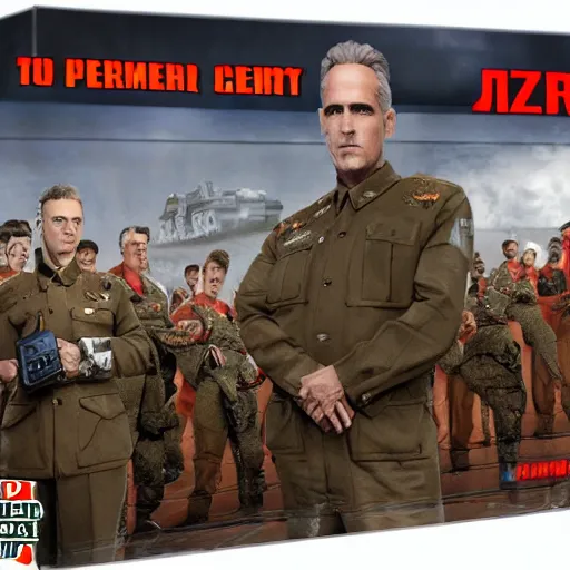 Prompt: Jordan Peterson Panzer in Command and Conquer Red Alert 3