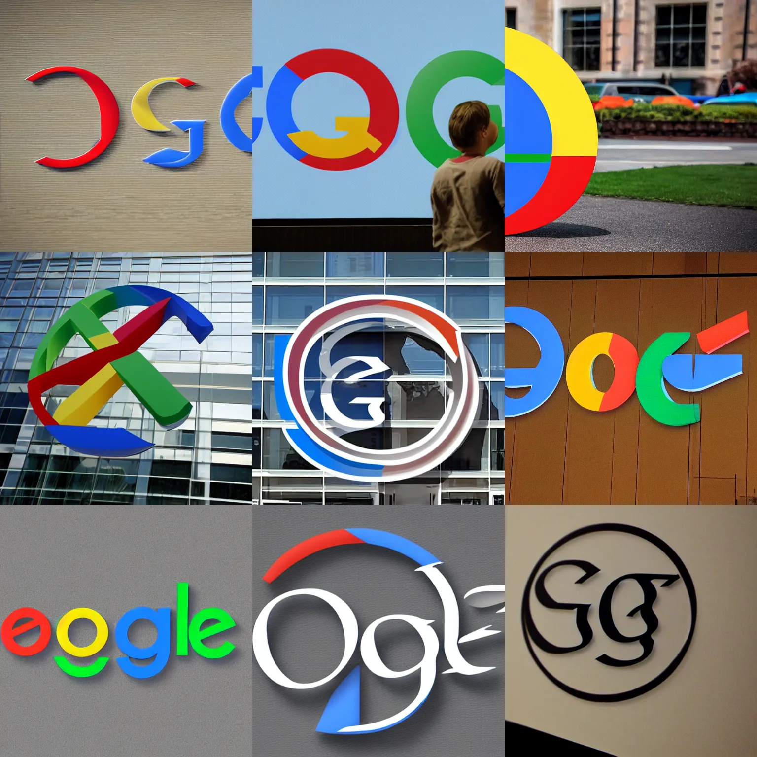 Prompt: the next google logo