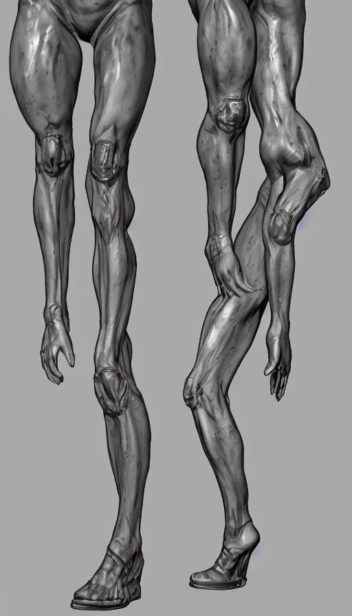 Prompt: thighs, artstation