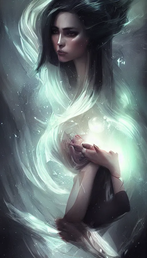 Image similar to techno artwork, by charlie bowater