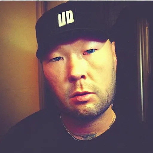 Image similar to “limp bizkit Fred durst but asian”