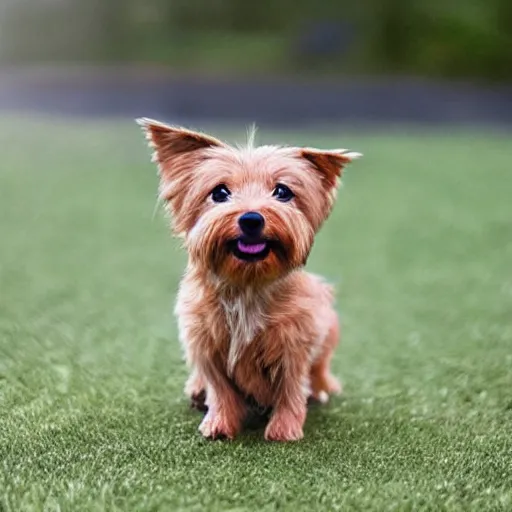 Image similar to Norfolk terrier pokemon, lightning