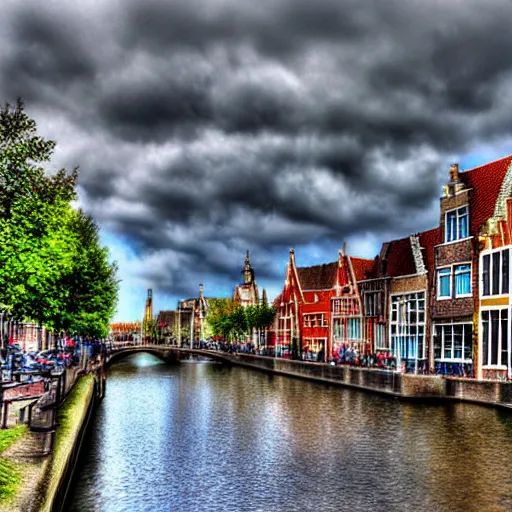 Image similar to alkmaar citycape hdr photo award winning