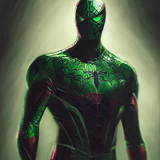 Prompt: a sketch of spider man as green goblin as iron man | venom movie | ~ ~ cinematic ~ ~ lighting | award - winning | closeup portrait | by donato giancola and mandy jurgens and charlie bowater | featured on artstation | pencil sketch | sci - fi alien