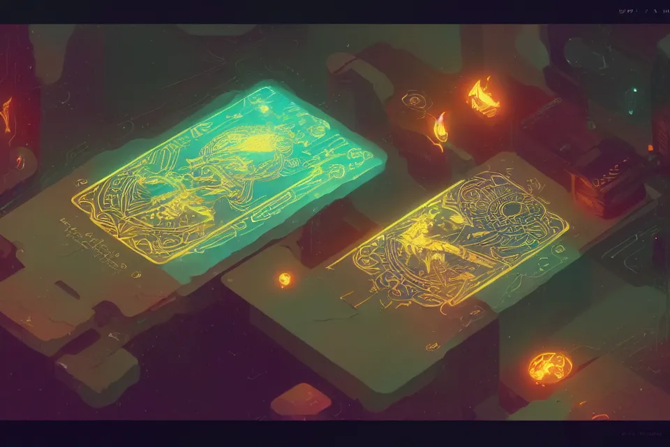 Image similar to beautiful render of user interface, tarot by victo ngai and andreas rocha and greg rutkowski, trending on artstation, unreal engine, 8 k hd wallpaperjpeg artifact, blur, artfact