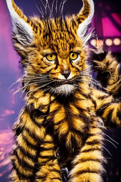 Prompt: 📷 rum tum tugger, portait