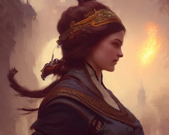 Image similar to photography of adrianus eversen, deep focus, d & d, fantasy, intricate, elegant, highly detailed, digital painting, artstation, concept art, matte, sharp focus, illustration, hearthstone, art by artgerm and greg rutkowski and alphonse mucha