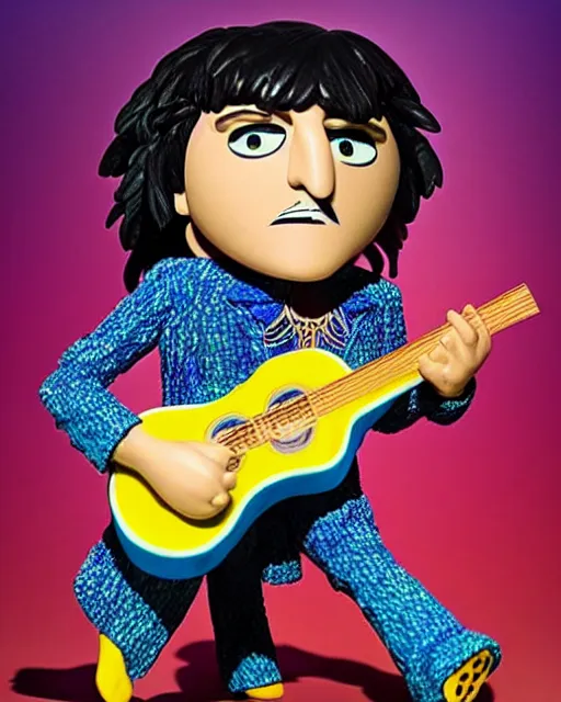 Prompt: Noel Fielding Mighty Boosh as a Pixar figurine, vibrant, hyperrealistic, Maximalism, mystical, ornate, Intricate