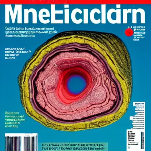 Prompt: tunneling electron microscope image of a mitochondria organelle. false color. mit technology review. nature journal cover. nobel prize winning. ultra detailed 8 k tiff