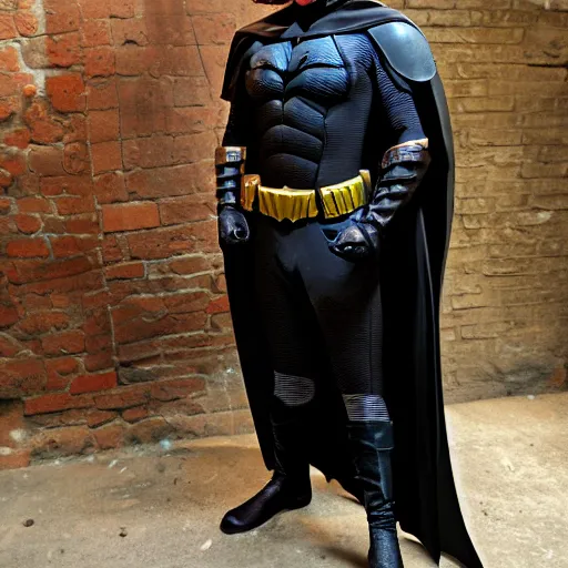 Image similar to Medieval Batman's suit