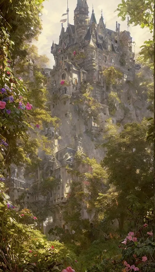 Image similar to castle being sieged by huge army, design on white background, beautiful details, lush foliage, drawn by karl kopinski, john singer sargent, tom bagshaw, norman rockwell, alphonso mucha, lolish, trending on artstation