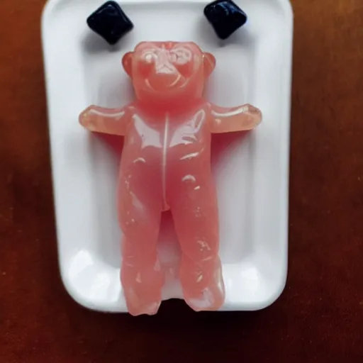 Image similar to Gollum as a Haribo Gummy bear