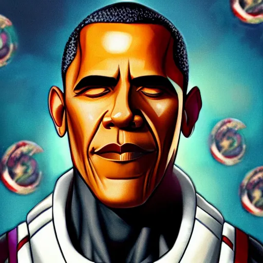 Prompt: obama as thanos